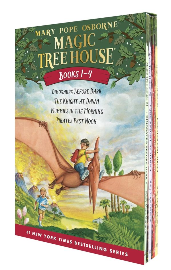 Magic Tree House Set: Books 1-4 Collection