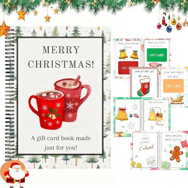 DIY Personalized Christmas Gift Card Book for Adults
